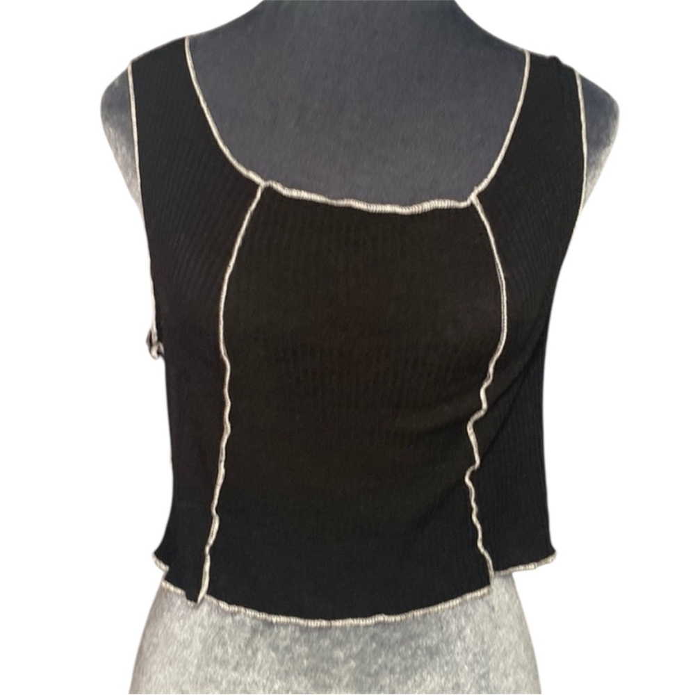 PrincessPolly Distressed Tank Top Size 6